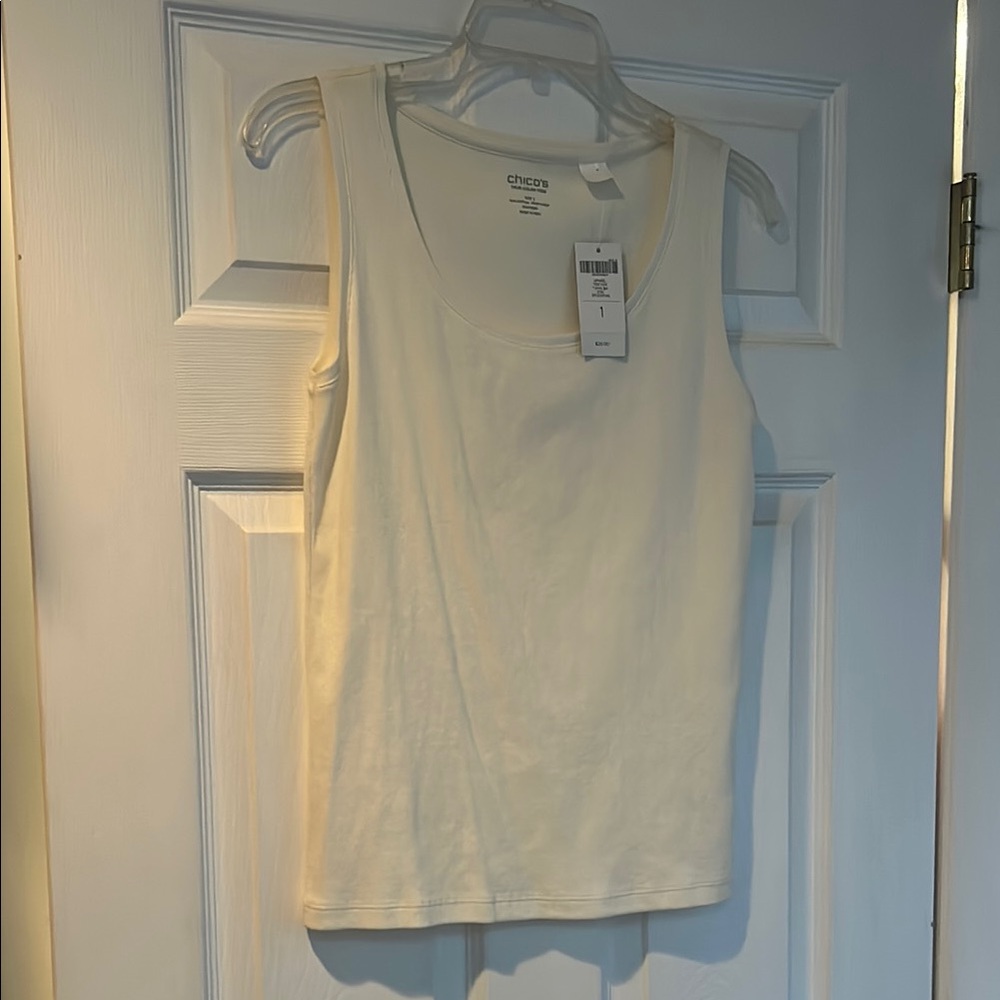 Chico Women's Cream Tank Top